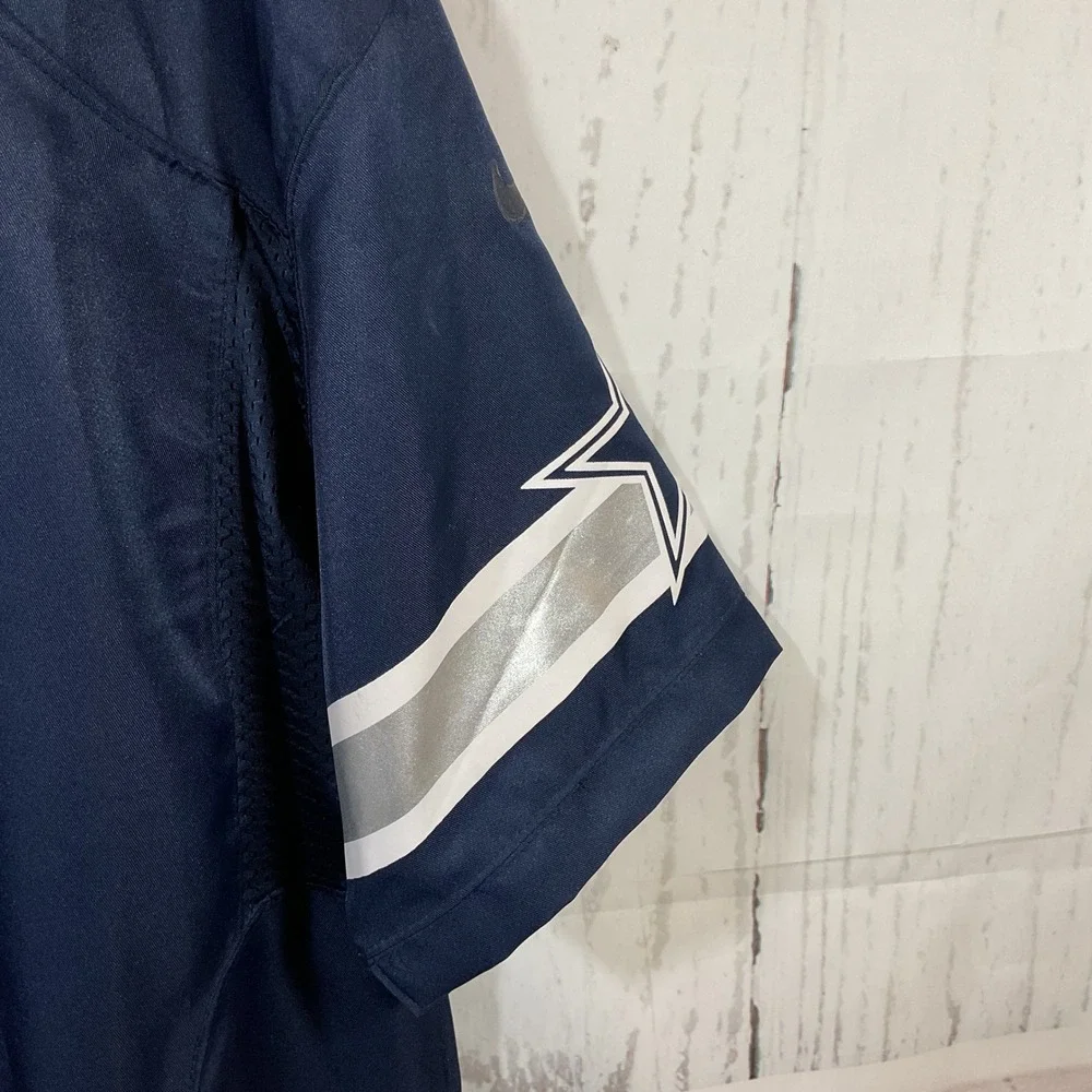 Dallas Cowboys Nike NFL On Field Jersey Size 48 Dak‎ Prescott 4 Stitched Blue